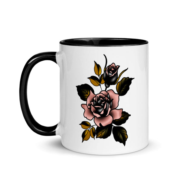 Dark Rose Tattoo Mug